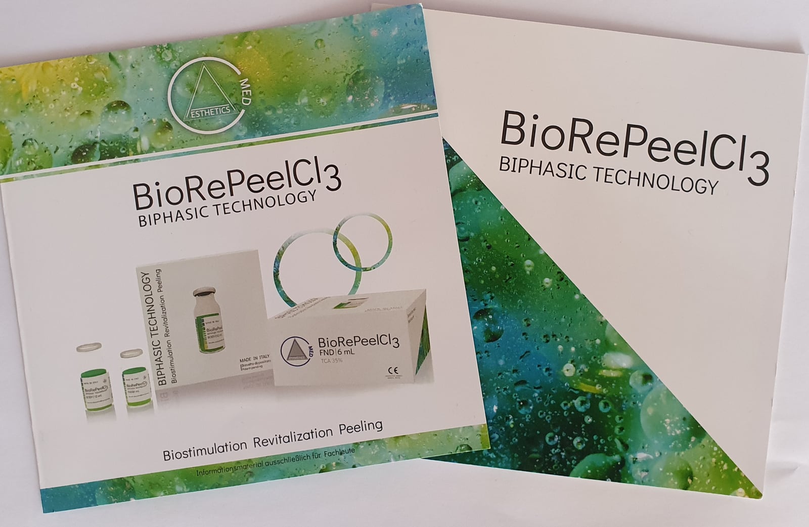 BioRePeelCl3 Biphasic Technology Produktverpackung